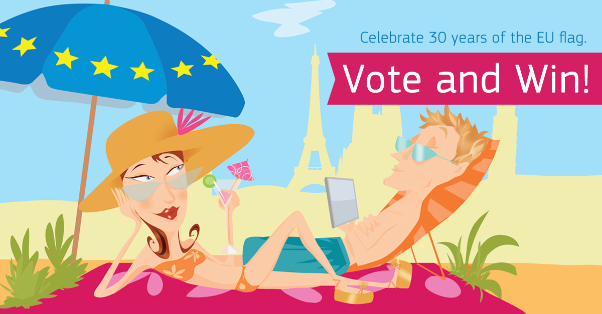 Coin competition - 30 years of the EU flag